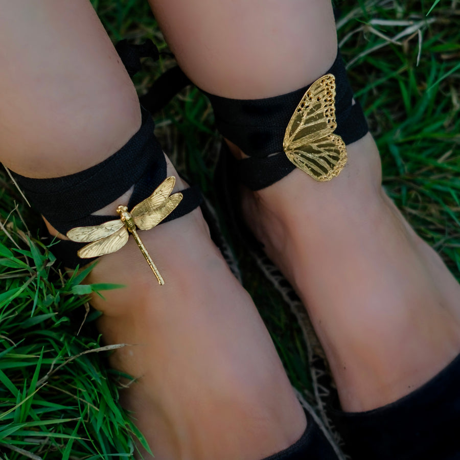 Monarch Butterfly Single Shoe Charm