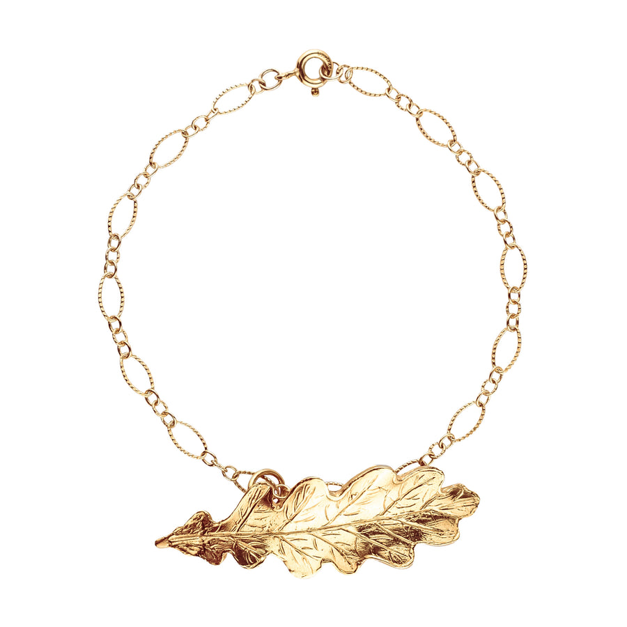 Fallen Acorn Leaf Bracelet